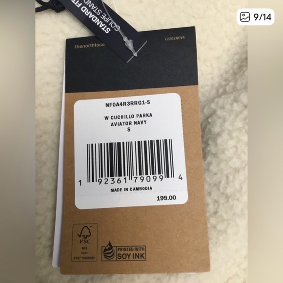 The North Face Women's Black Quilted Cuchillo Puffer Jacket - Picture 6 of 10